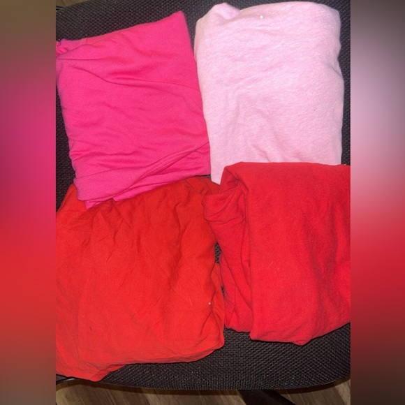Set of Red and Pink T-Shirts - Picture 1 of 1